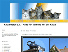 Tablet Screenshot of katzenreich.net